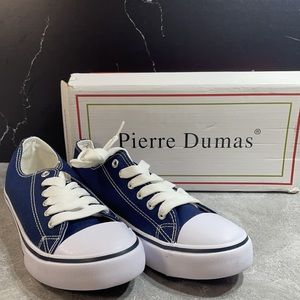pierre dumas canvas sneakers